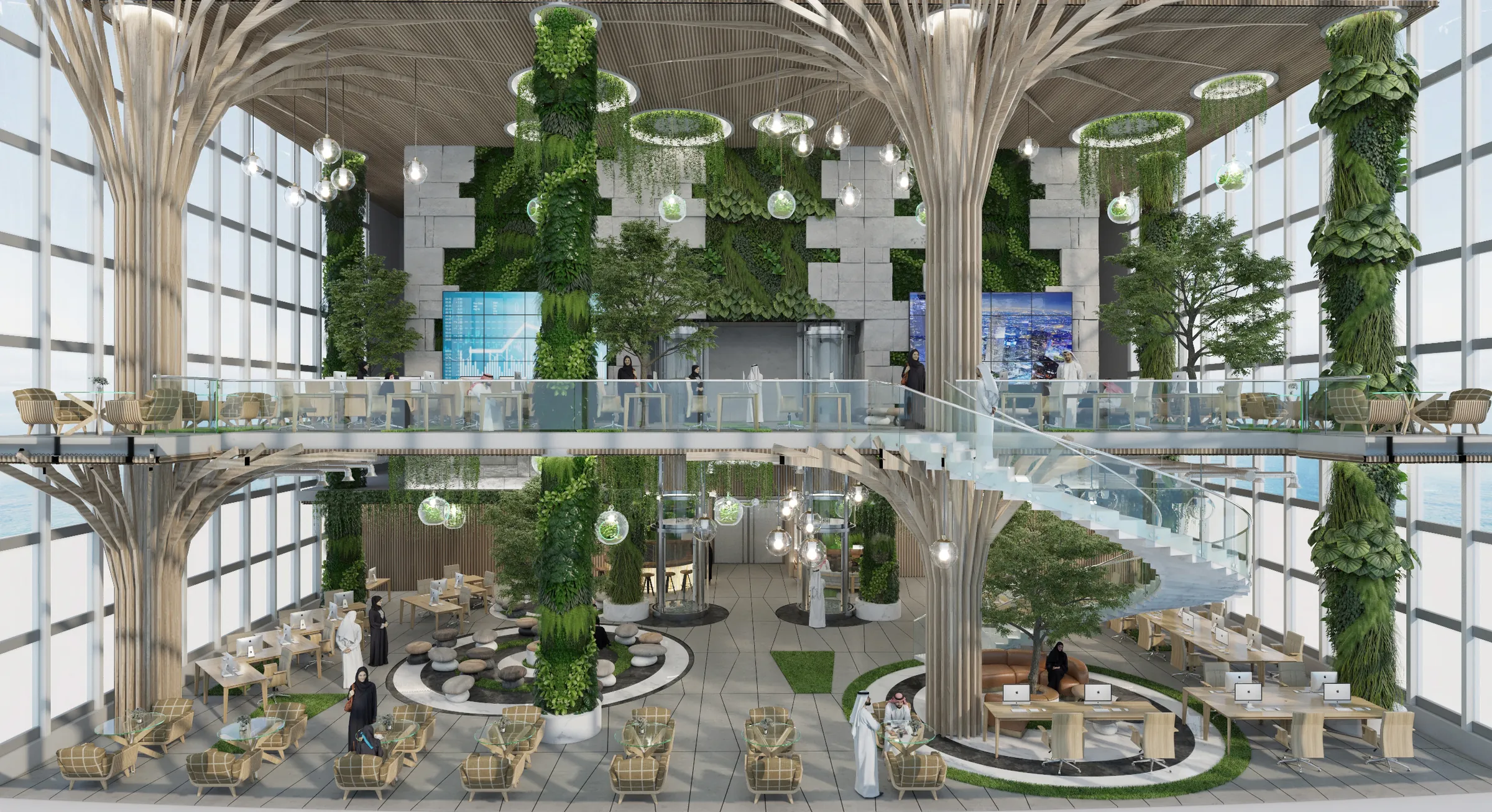 Green Office — Two-storey sustainable office