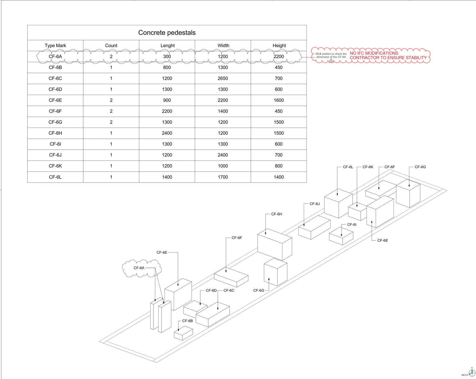 Furniture BIM shop drawing
