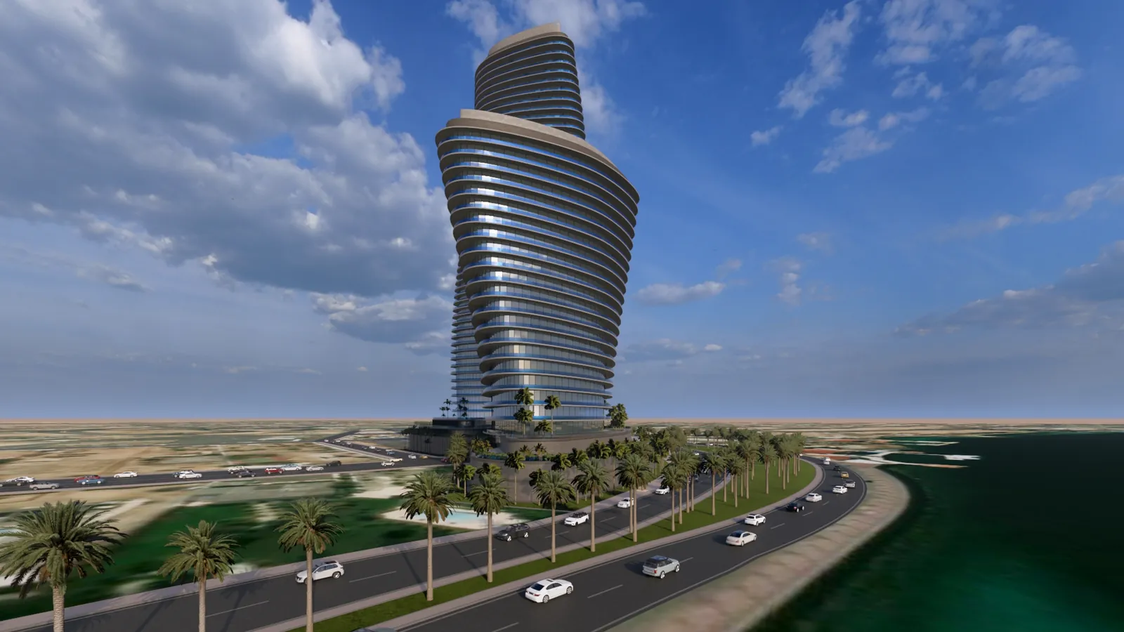 Obhur Bay Tower — 45-storey residential & commercial tower